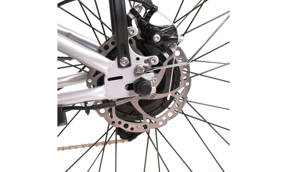 Электричний велосипед Maxxter CITY 2.0 26" 250W 8 Ah 48V Голубой 3