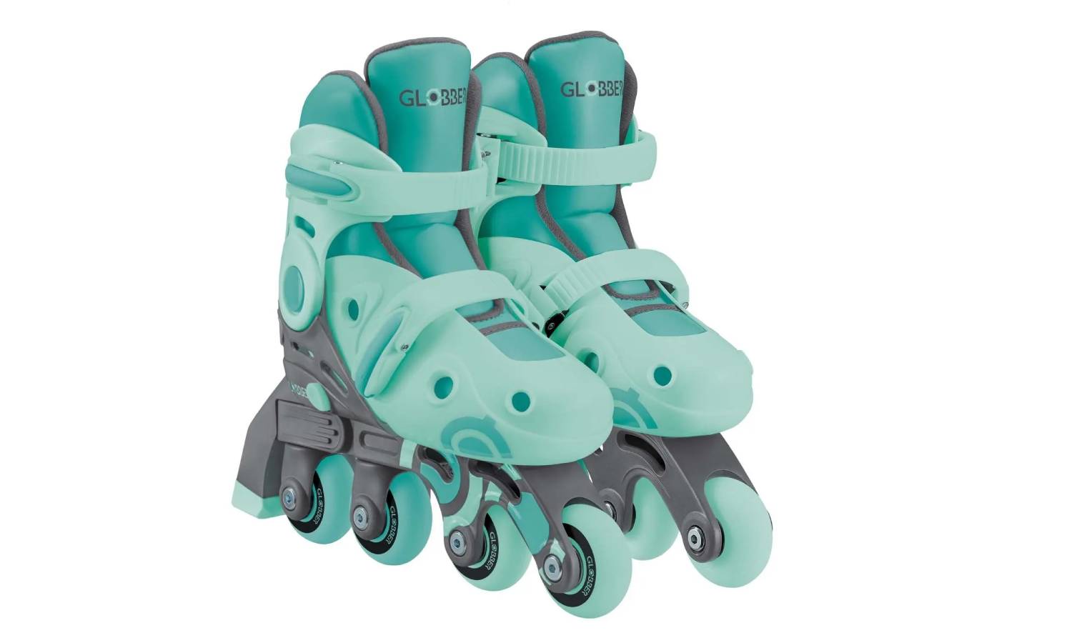 Роликовые коньки GLOBBER 2в1 мятно-зеленые размер.30-33 4