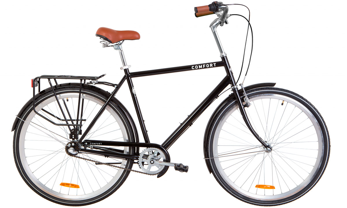 Велосипед Dorozhnik COMFORT MALE планет. 28" (2021) 2021 black 2