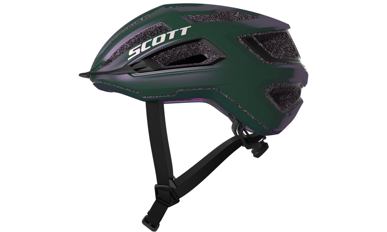 Шолом Scott Arx Plus розмір M (55-59 см) зелений/фіолетовий 5