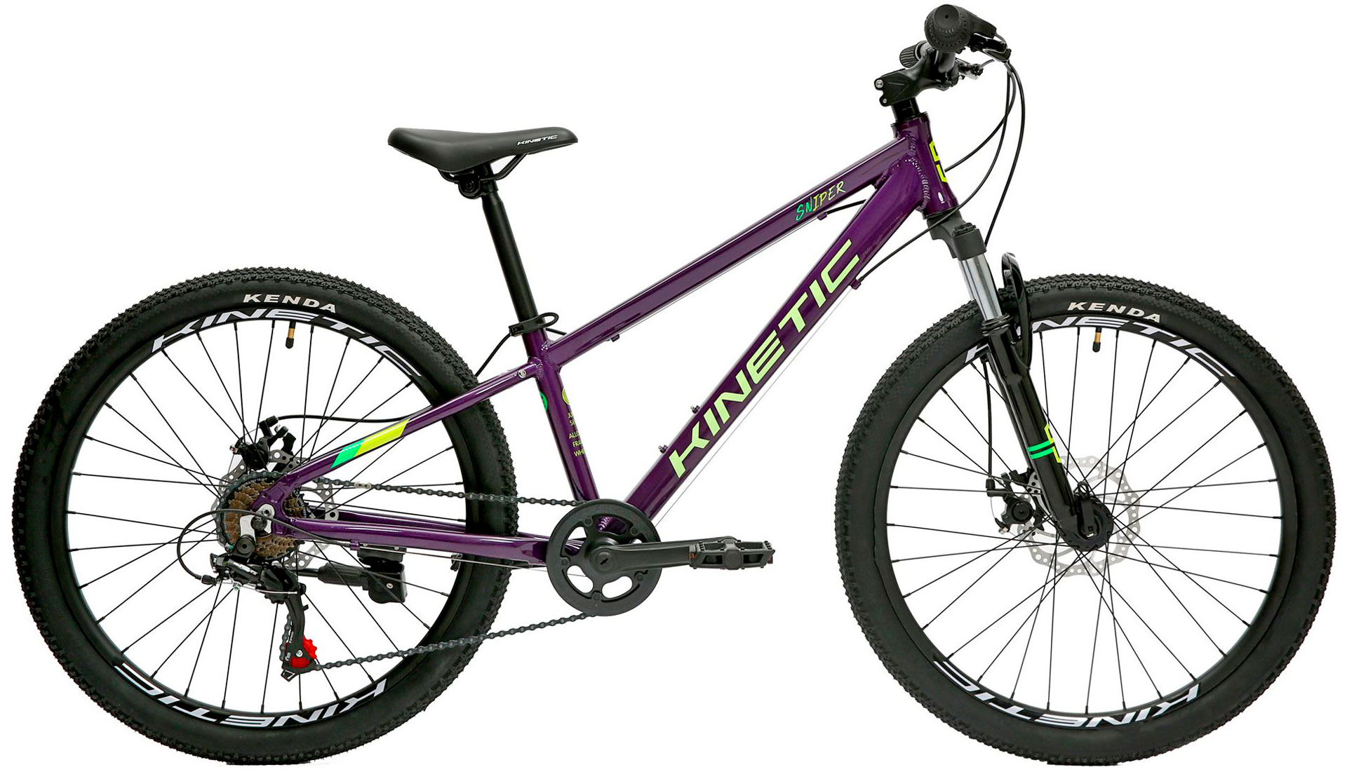 Фотография Велосипед Kinetic SNIPER 24" 2022 Фиолетовый 