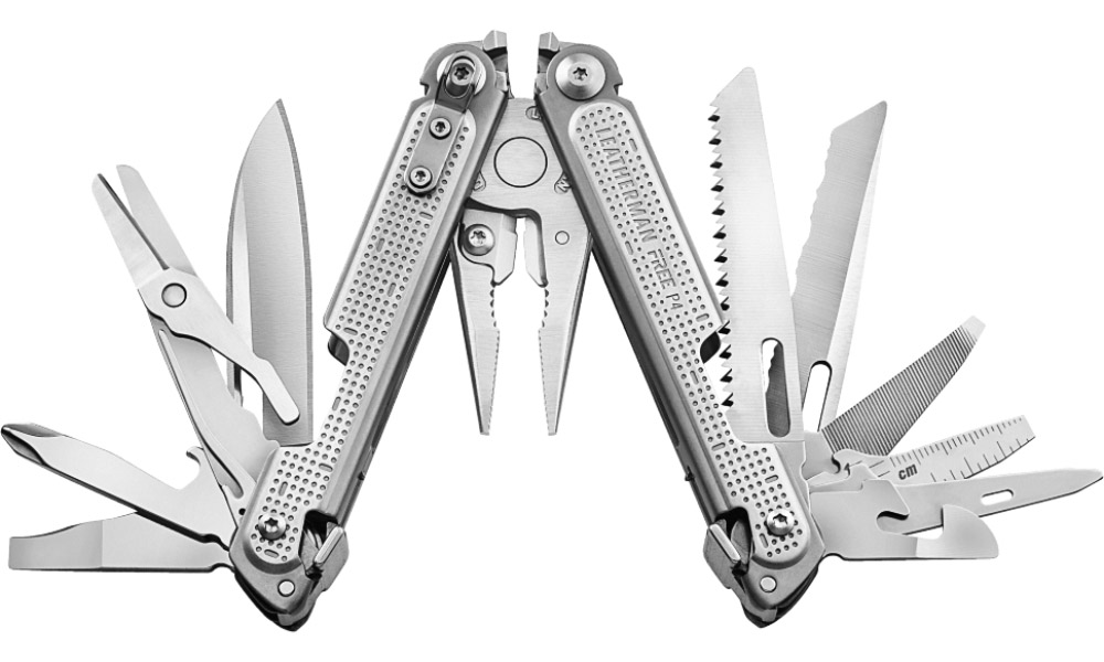 Фотография 832642 Мультиинструмент Leatherman Free P4, синтетический чехол, картонная коробка 2