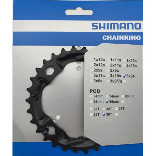 Фотография Звезда для шатунов Shimano Alivio M4000 30T