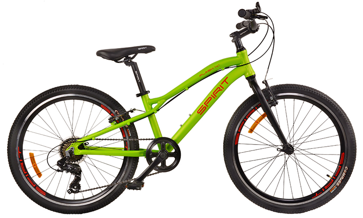 Велосипед Spirit Flash 4.1 24" (2021) 2021 Зелений 6 Велосипед Spirit Flash 4.1 24" (2021) 2021 Зелений 6
