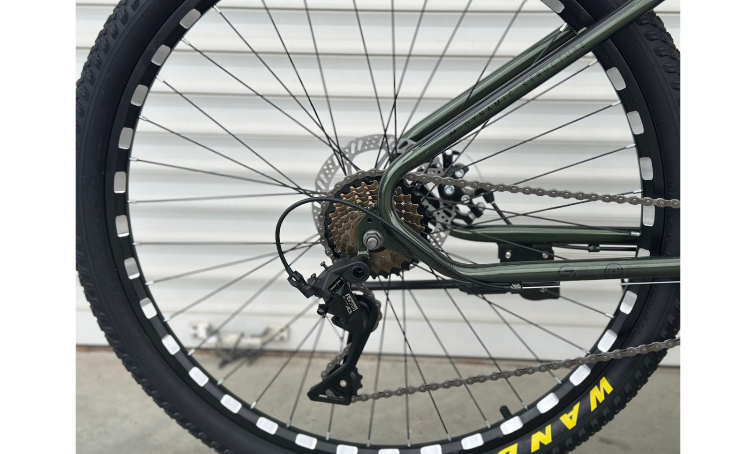 Велосипед Toprider Trail 550 26" размер S рама 15 Хаки 6