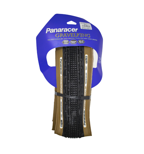 Фотография Покрышка Panaracer GRAVELKING SK, 700x28C Tubed, Черно-коричневый 4