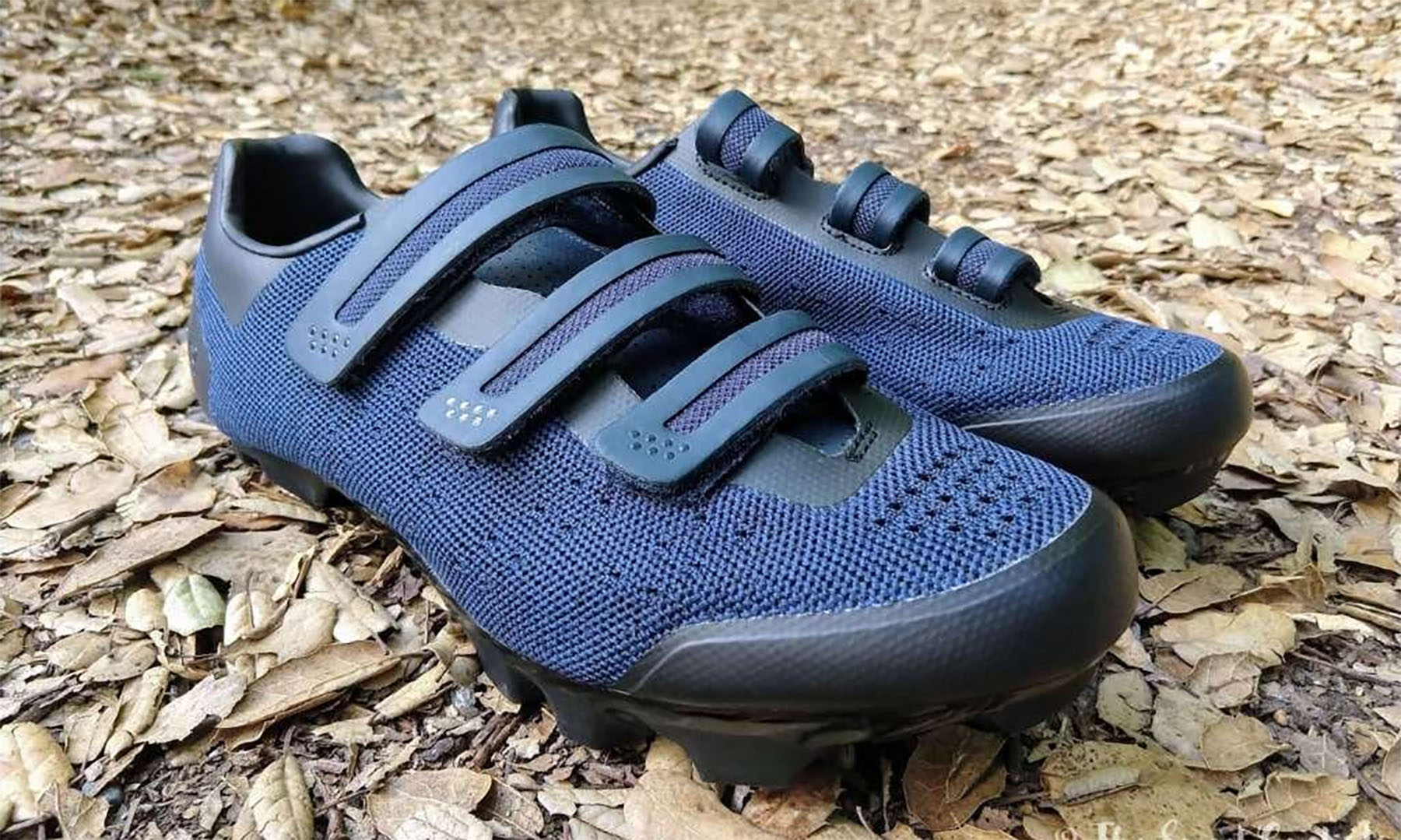 Велосипедные туфли МТБ FLR F-55 Knit темно-синие размер 45 3 Велосипедные туфли МТБ FLR F-55 Knit темно-синие размер 45 3