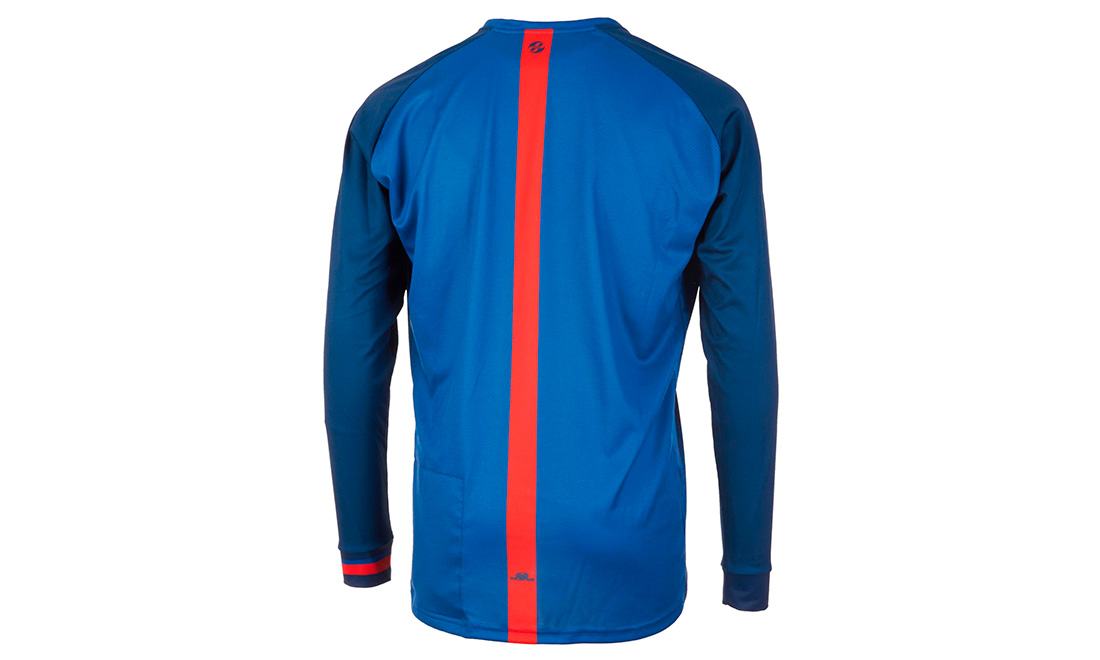 Джерсі Ghost MTN Ride Line 3/4, довжин.рукав, чоловіче, синьо-червоний, розмір M 2