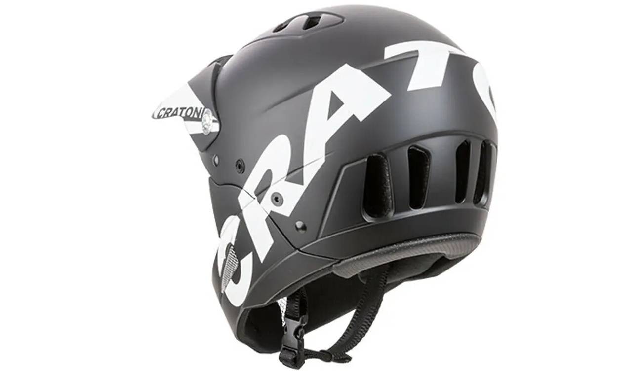 Велошлем Cratoni Shakedown размер M/L (57-61 см) чёрный/белый матовый 2