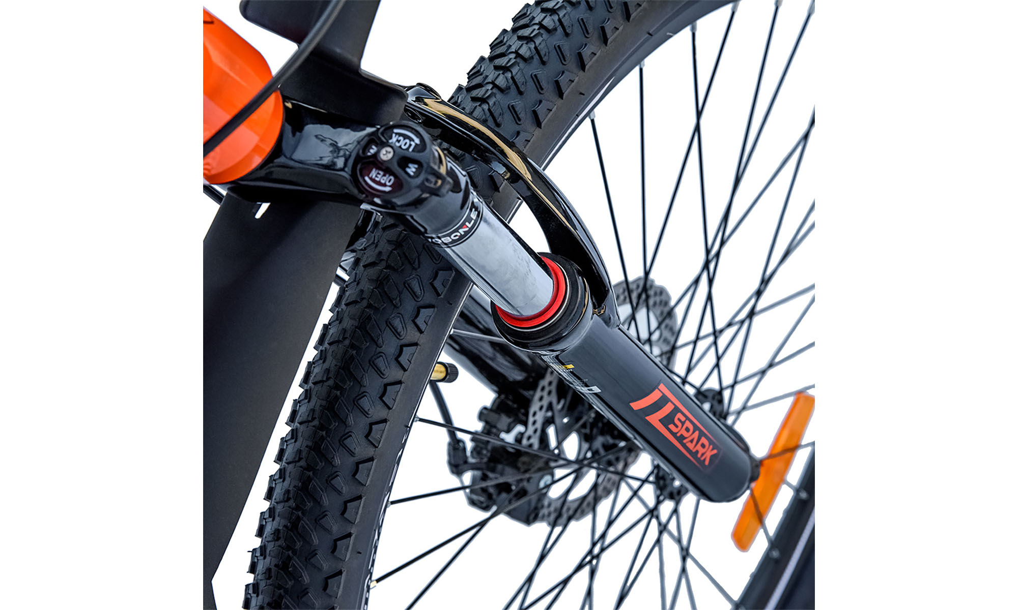 Велосипед SPARK MOUNT 26", размер S, рама 15", год 2025, оранжево-черный 2 Велосипед SPARK MOUNT 26", размер S, рама 15", год 2025, оранжево-черный 2