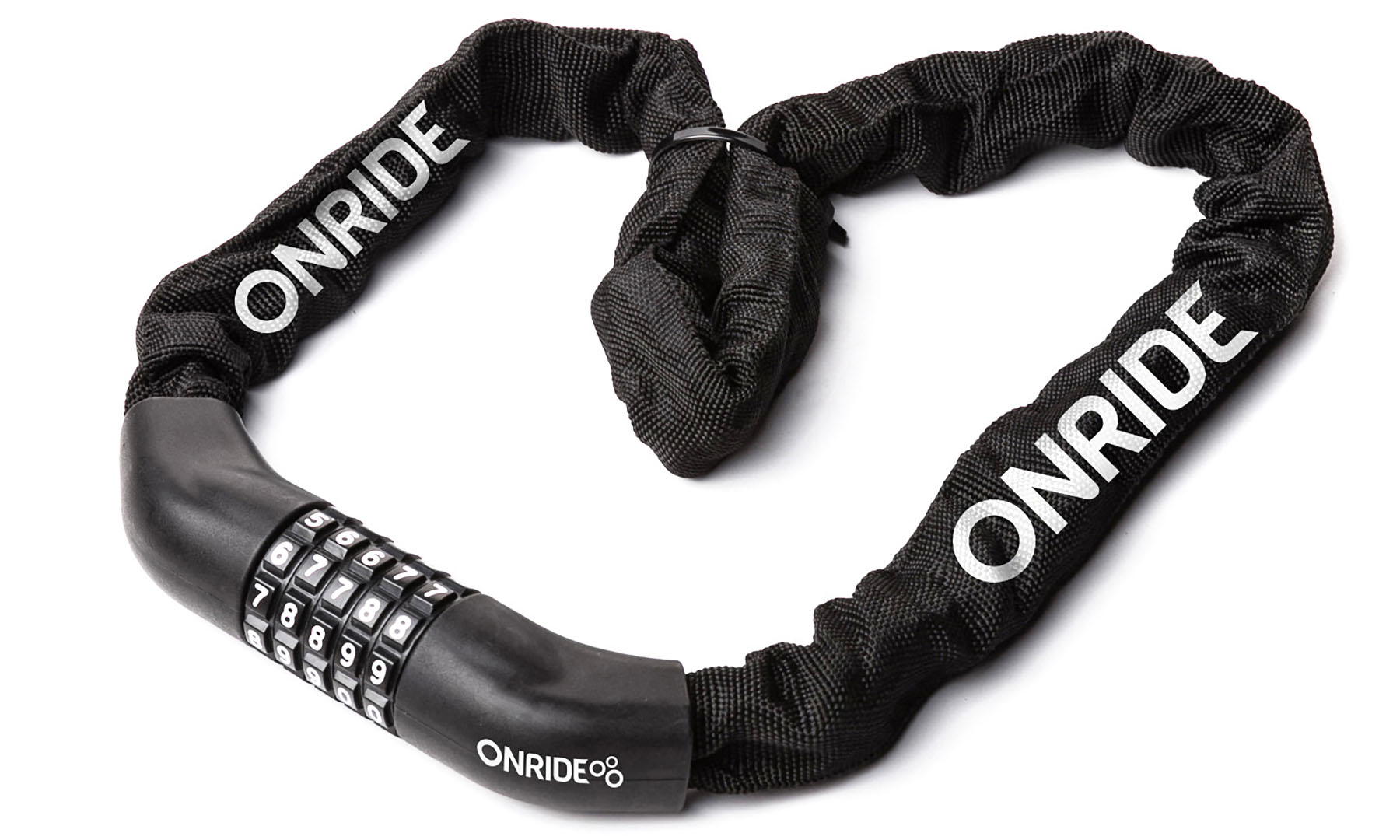 Фотография Замок ONRIDE Tie Code Superior 30 закаленный цепной  6x1000 мм