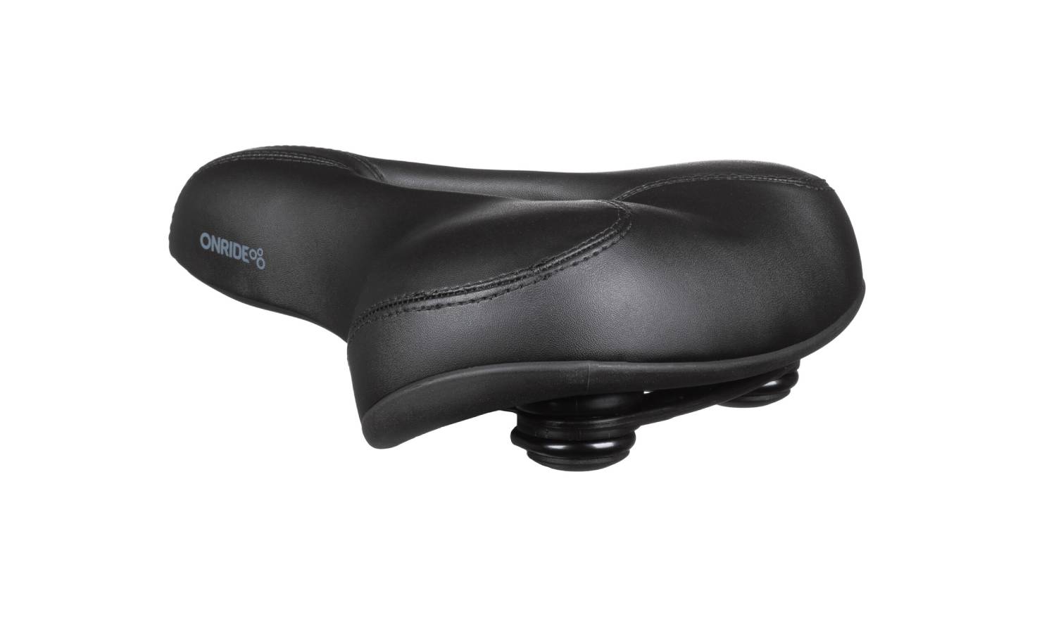 Сідло ONRIDE Seam, сталеві рамки, 255х210 мм, з еластомером, чорний 2