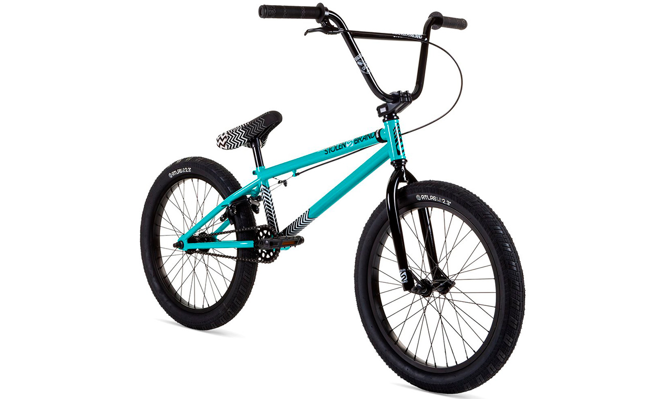 Велосипед Stolen COMPACT (19.25" TT) (2021) Бірюзовий 3 Велосипед Stolen COMPACT (19.25" TT) (2021) Бірюзовий 3