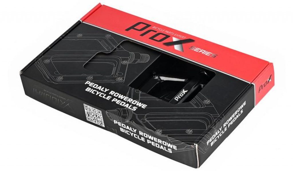 Педали ProX STIG 07 алюминий, ось CR-MO. черный 