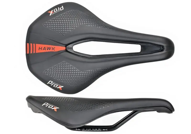 Седло ProX Hawk Sport Foam Memory Foam, Vacuum, черный 2