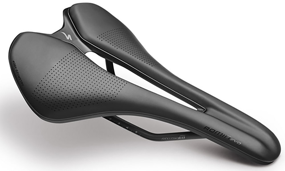 Фотография Седло Specialized ROMIN EVO EXPERT GEL SADDLE черное, ширина 143 мм (27116-7003)