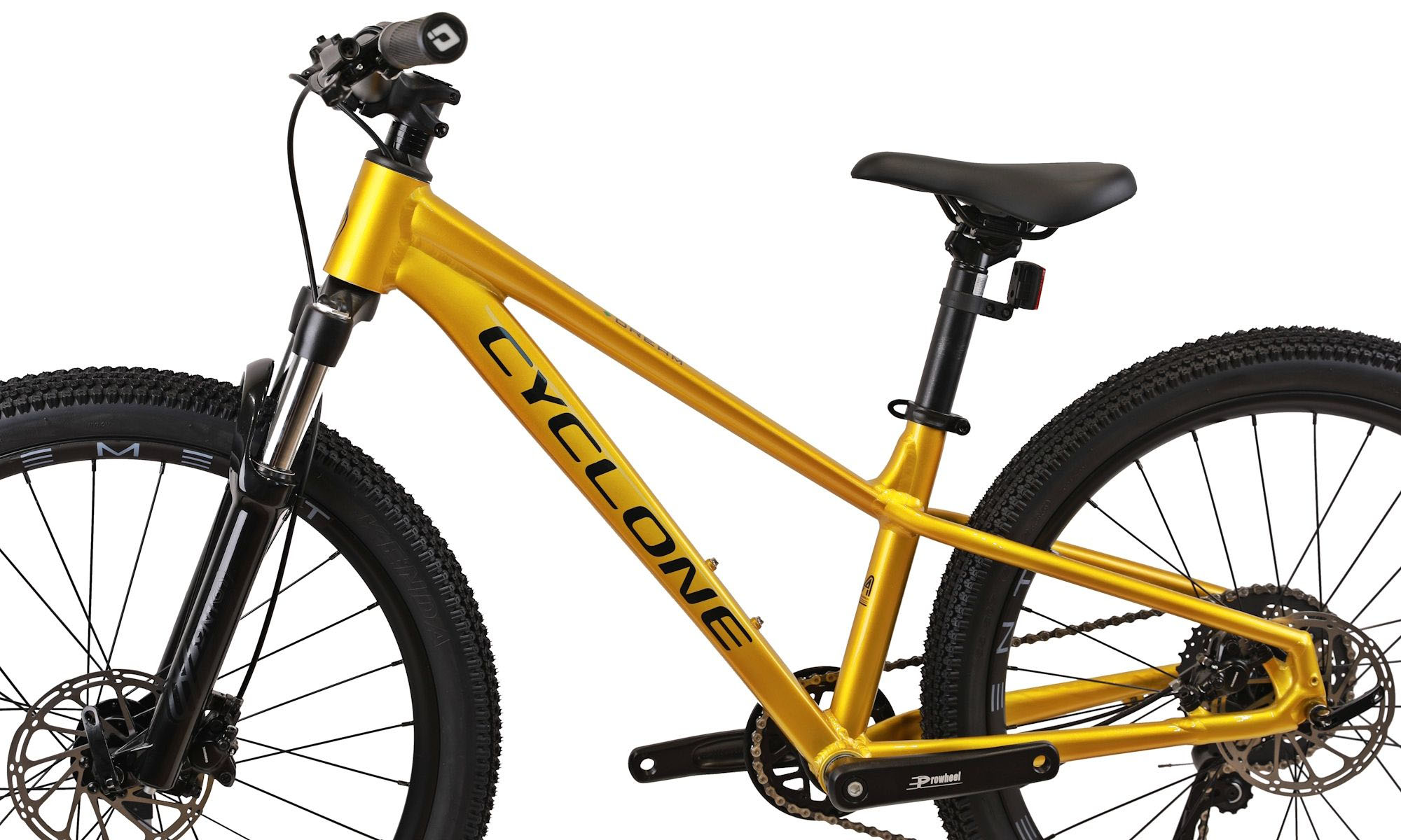Велосипед CYCLONE DREAM 24", размер XXS, рама 12", 2025, Золотистый 5