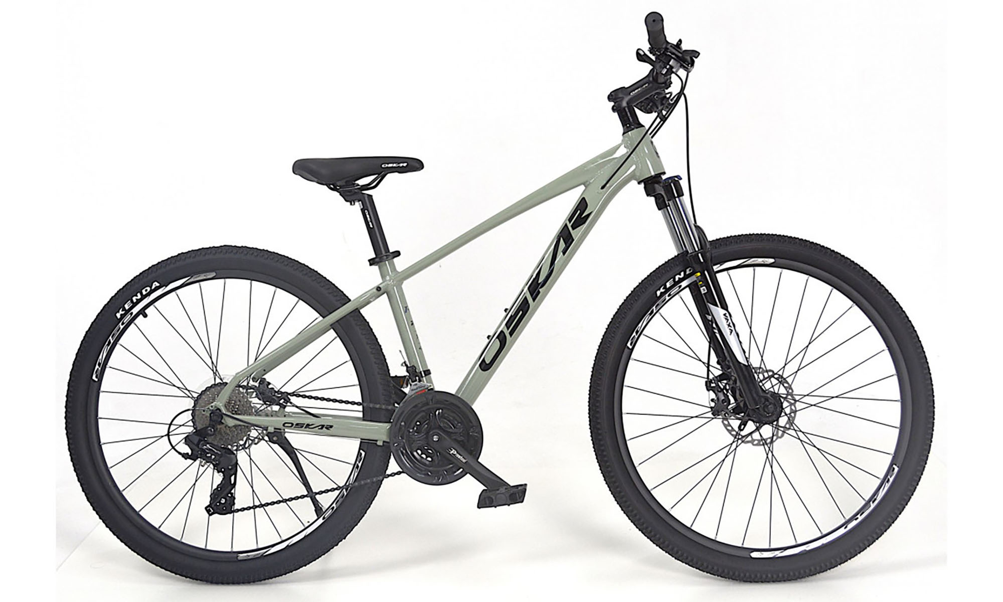 Велосипед Oskar Rapid 2.0 27,5", розмір S, рама 15, рік 2026, світло-сірий 