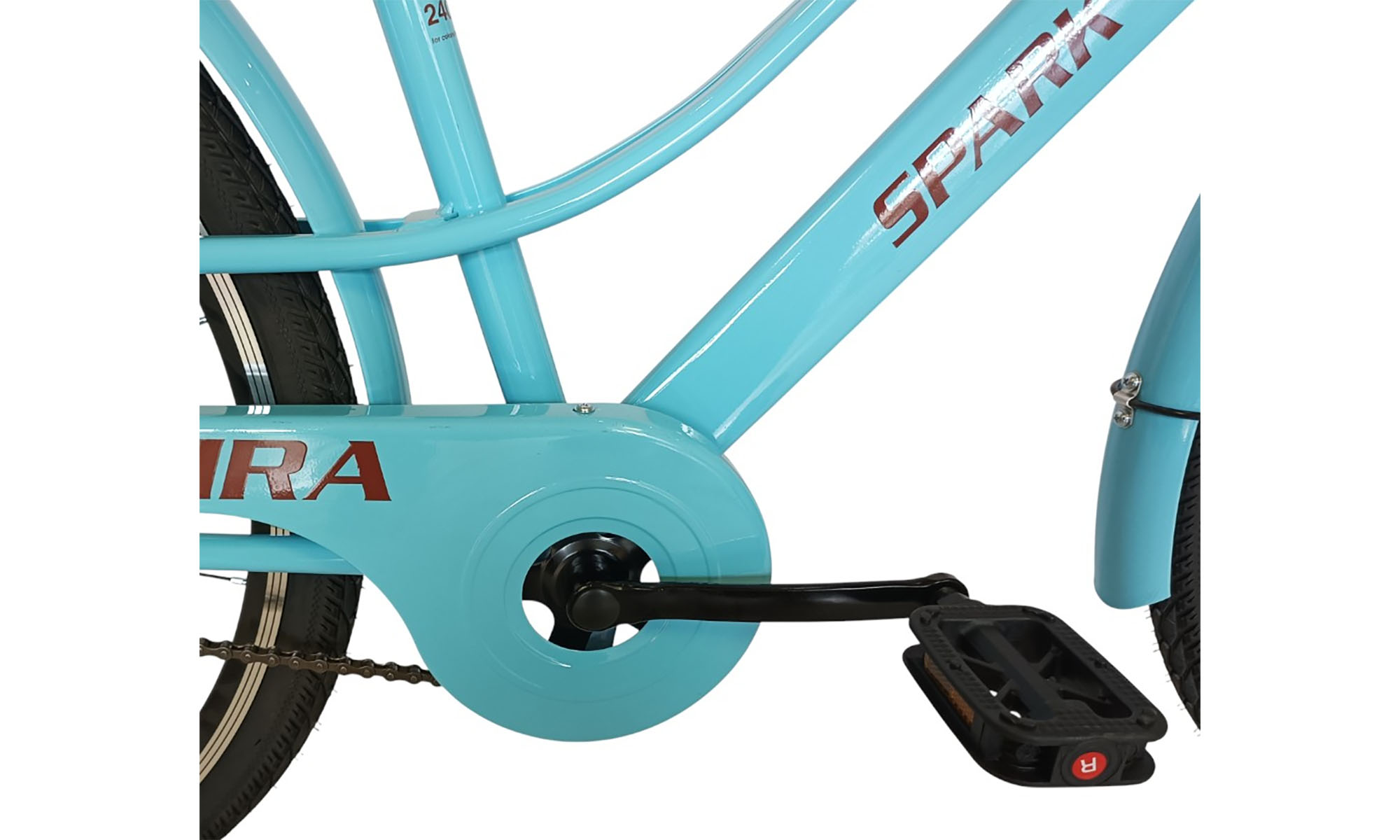 Велосипед SPARK CITY MIRA 28", размер M, рама - 18", год 2026, голубой 2