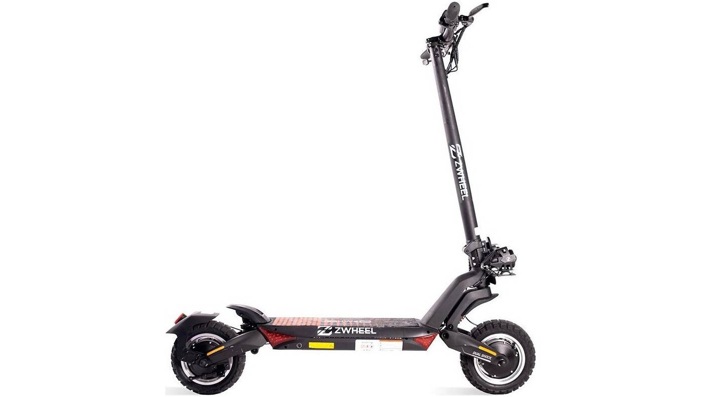 Электросамокат ZWHEEL T8 (1000 Вт; 20 А/год; 48 В), черный 7