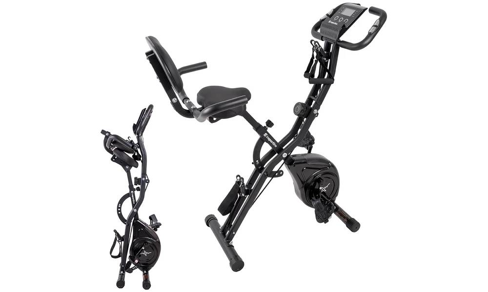 Велотренажер магнитный с спинкой inSPORTline Xbike Max 