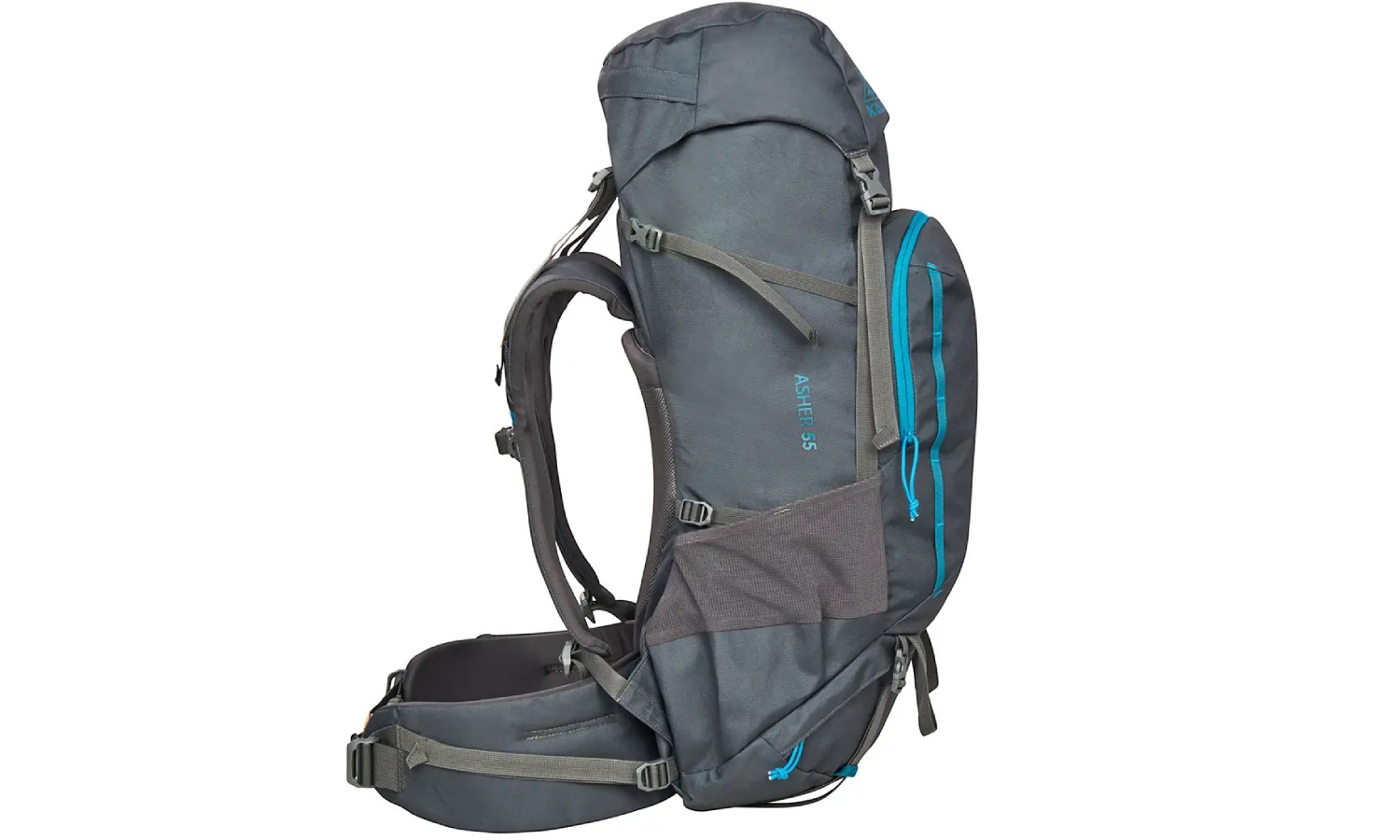 Рюкзак Kelty Asher 55 beluga-stormy blue 7