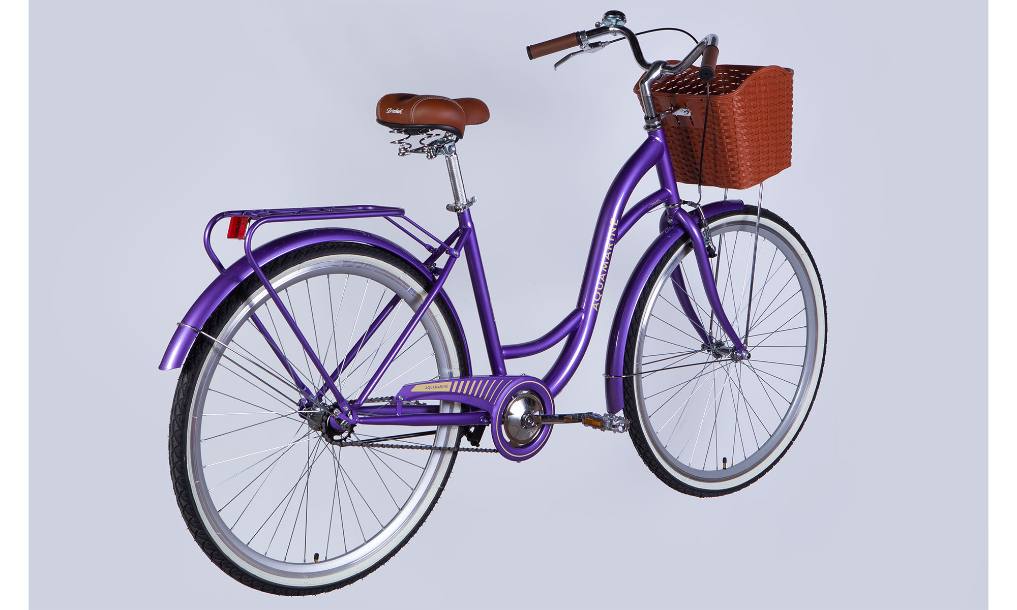 Велосипед Dorozhnik AQUAMARINE BH 26", размер M, рама-17", 2025, фиолетовый  7