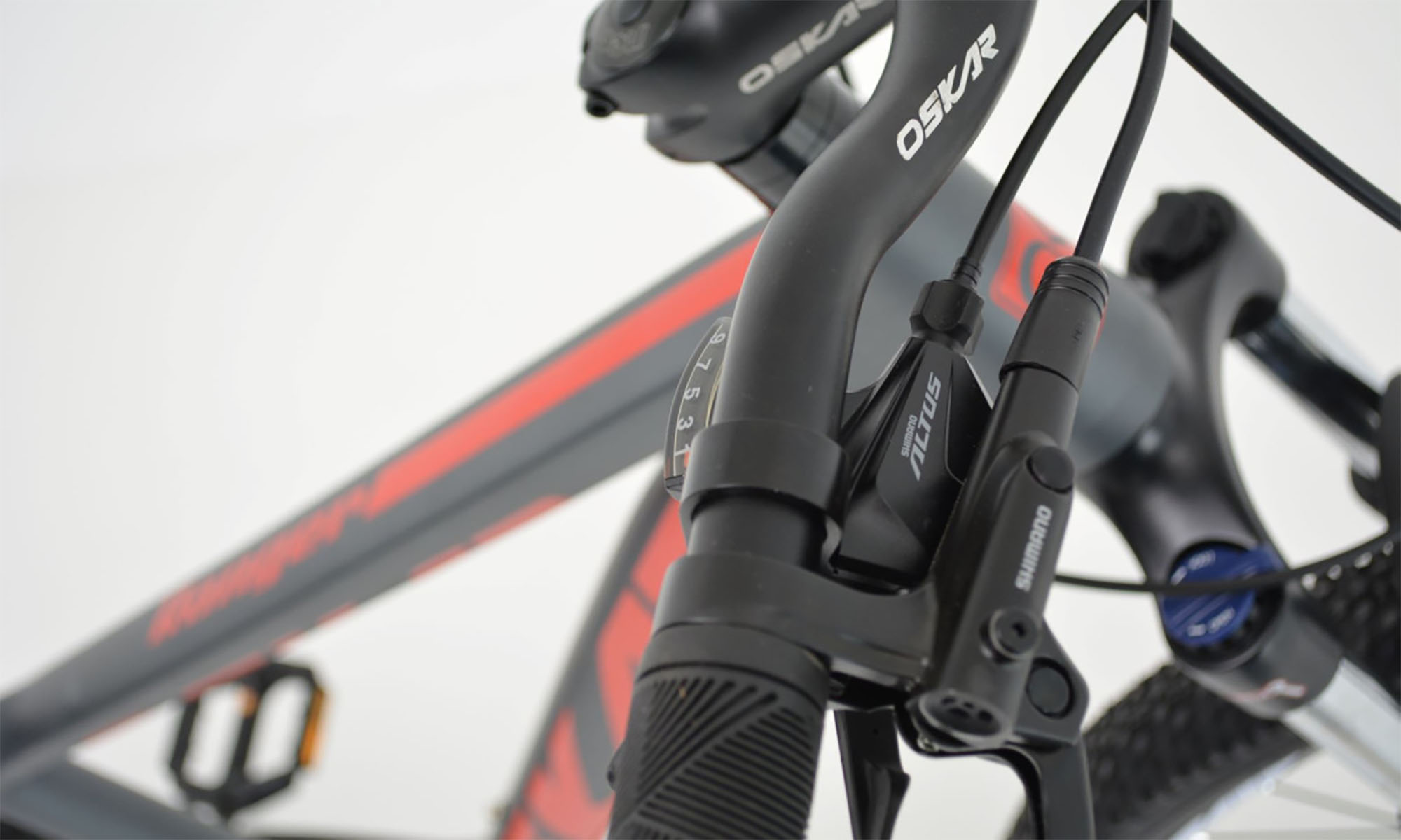 Велосипед Oskar RANGER 2.0 29", розмір М, рама 17, рік 2026, сірий 3 Велосипед Oskar RANGER 2.0 29", розмір М, рама 17, рік 2026, сірий 3