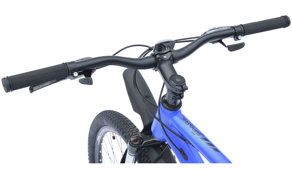 Велосипед Spark Mount 27,5" розмір М рама 17" 2025 чорний з синім (м) 7