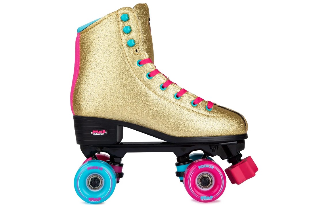 Ролики квады Rookie BUMP Rollerdisco Gold размер 34 2