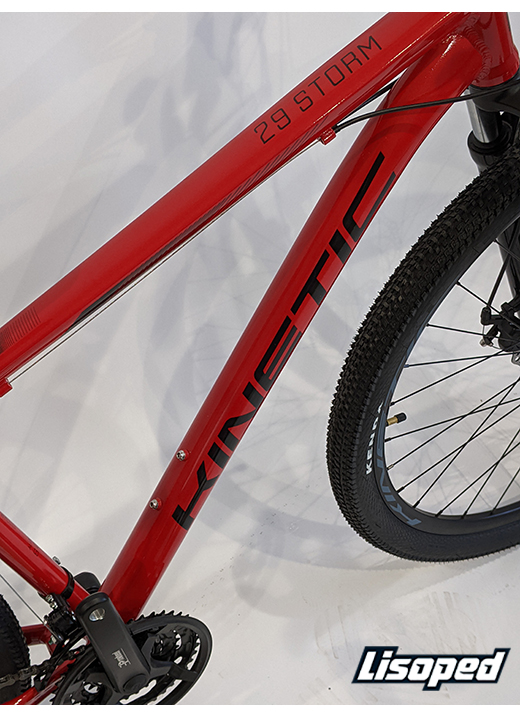 Велосипед Kinetic Storm 29” (2021) рама M, Red 4