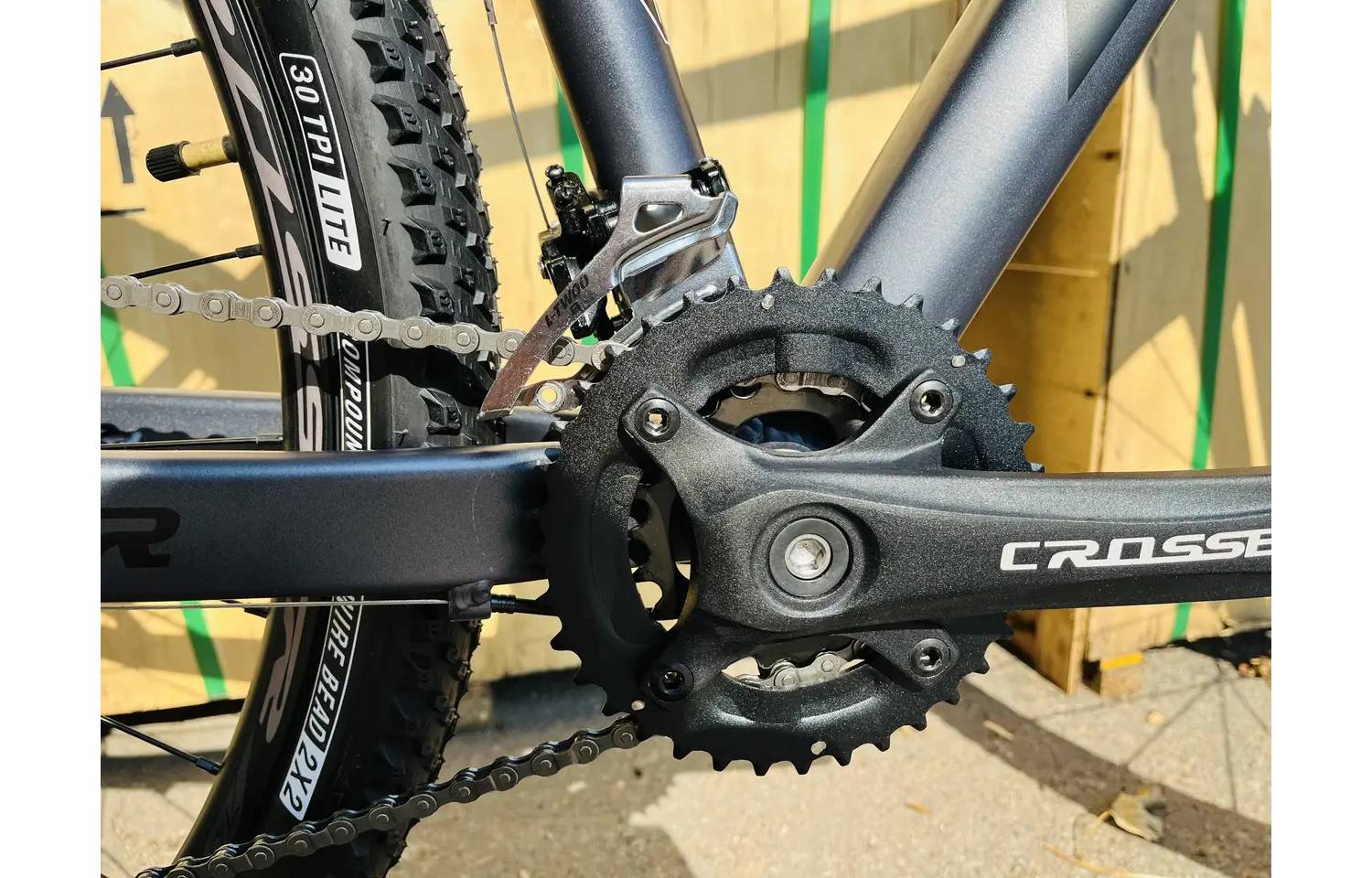Велосипед Crosser Solo 2x9 Altus 29" розмір L рама 19 2023 чорний 5