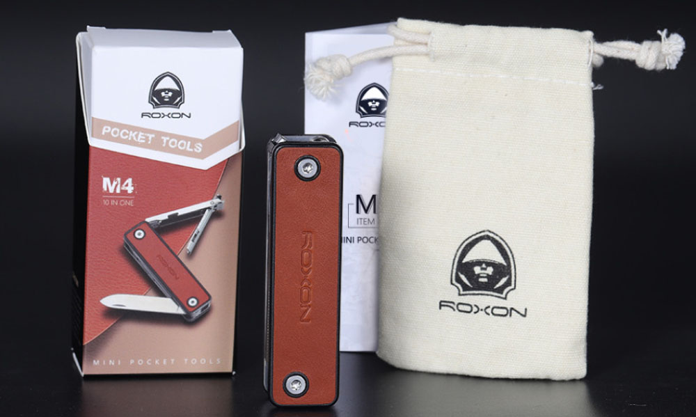 Міні мультитул Roxon M4, коричневий 4