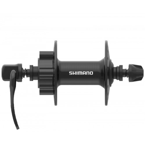 Фотография Втулка передняя Shimano HB-TX506 под диск, 36сп, Черная 