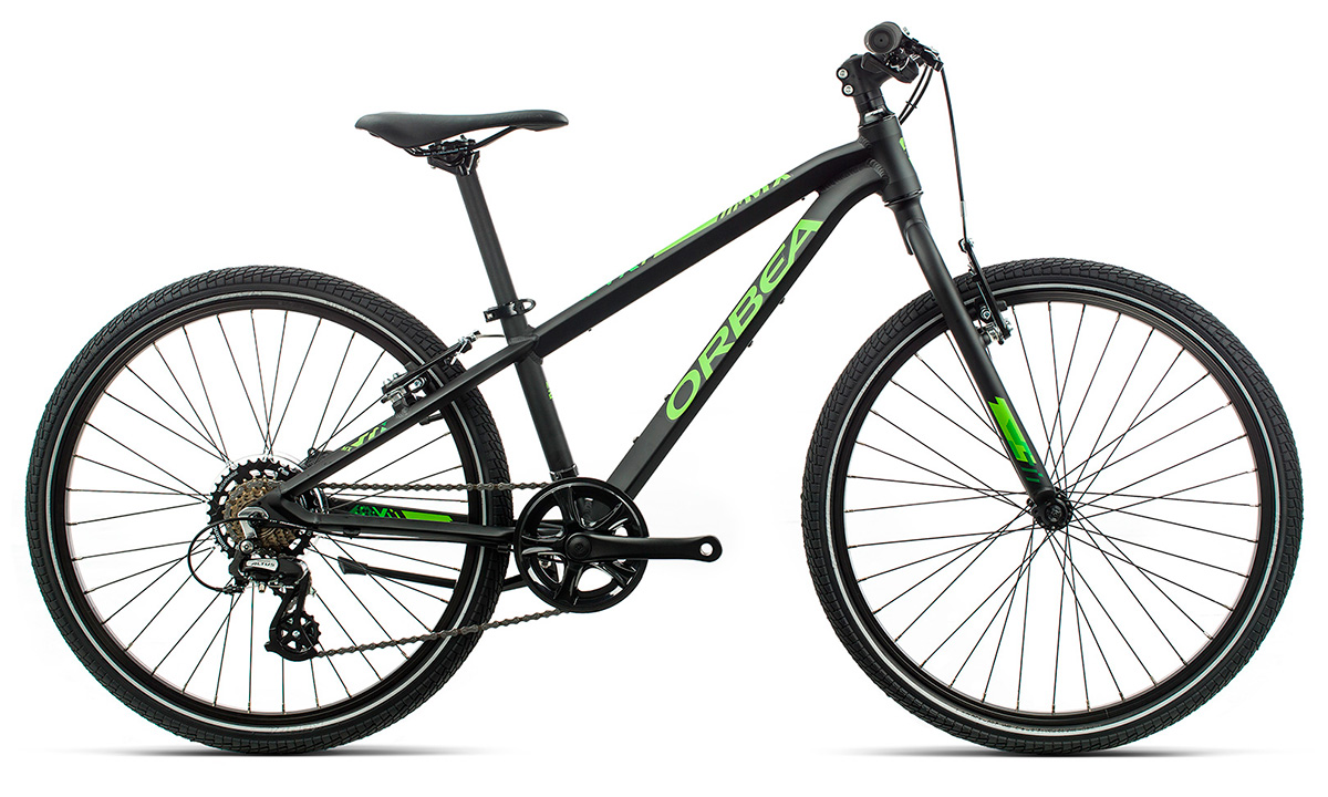Фотография Велосипед Orbea MX 24 Speed (2020) 2020 Серо-зеленый