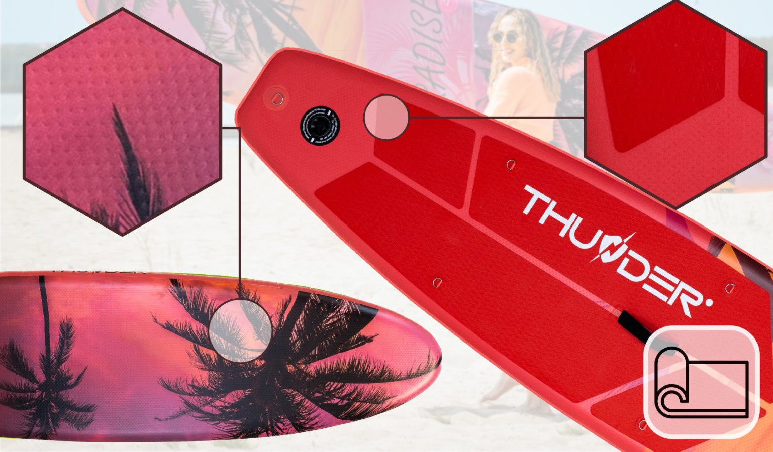 Сапборд Thunder SUP ISLE 320 10 Сапборд Thunder SUP ISLE 320 10