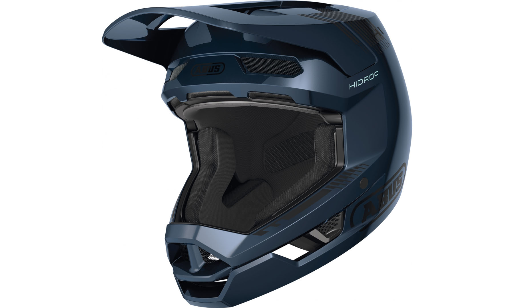 Велошлем спортивный ABUS HIDROP midnight blue, размер M (57-58 см), темно-синий 6