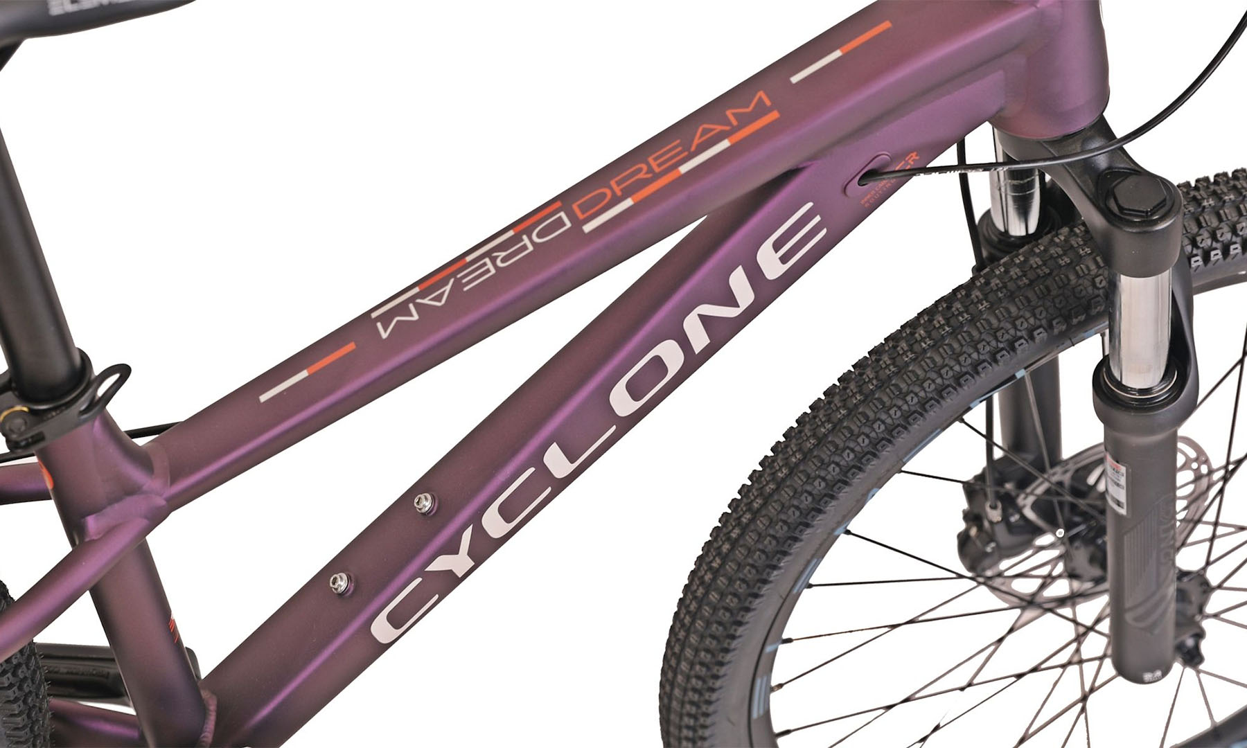 Фотография Велосипед Cyclone DREAM 24" размер рамы XXS 2024 Фиолетовый 7