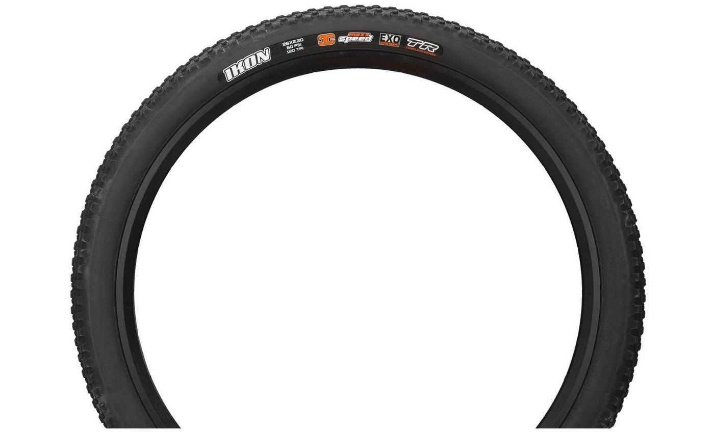 Покрышка Maxxis Ikon 26x2.20" (складная) 3CS/EXO/TR 2 Покрышка Maxxis Ikon 26x2.20" (складная) 3CS/EXO/TR 2