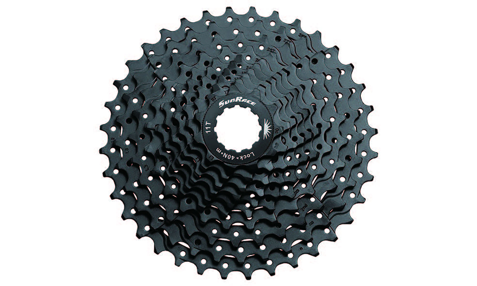 Касета SunRace CSMS1 TAW ED, 10 швидкостей, 11-36Т, Black 