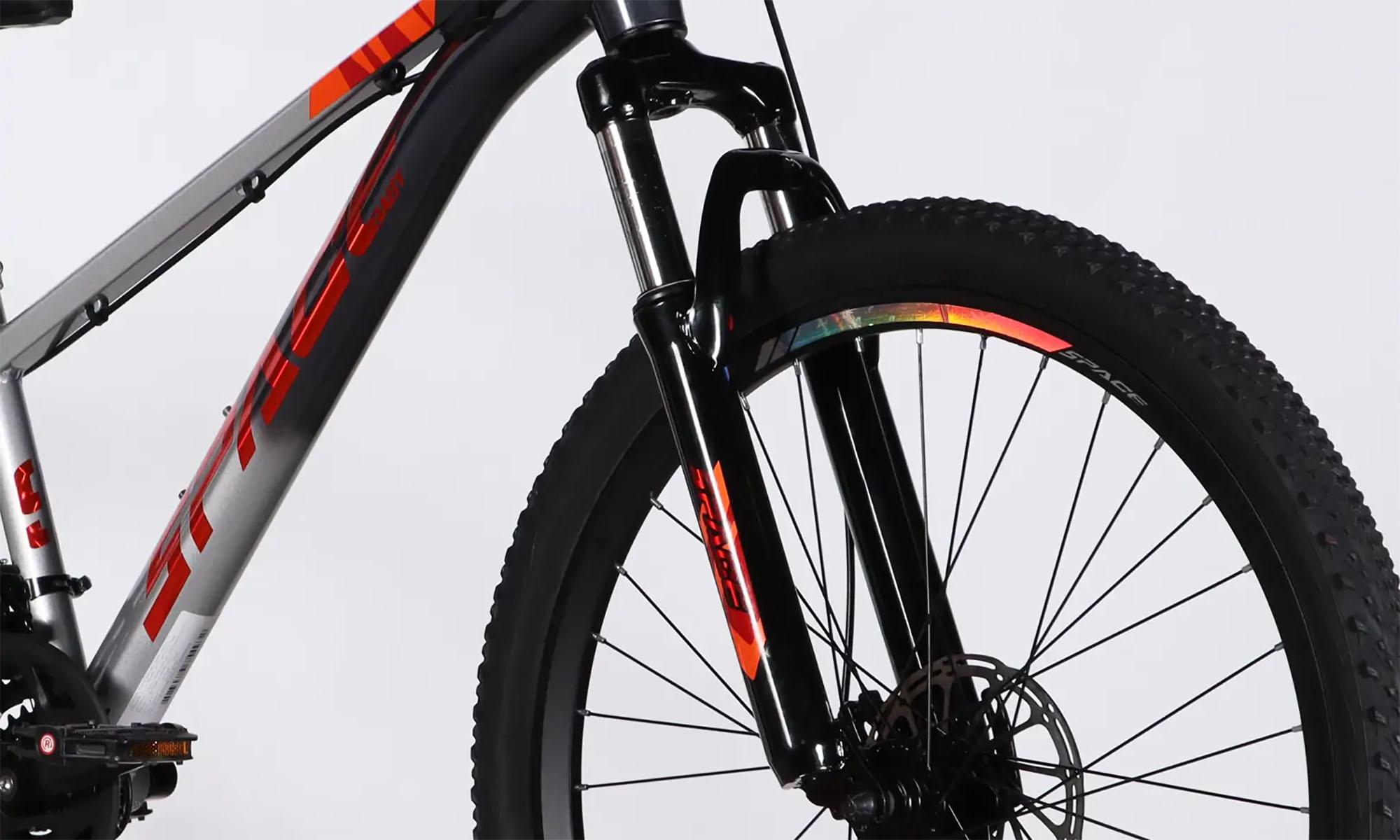 Велосипед SPACE PHAETON DD FR, 26", розмір XS, рама-13", рік 2026, сіро-сріблястий 5