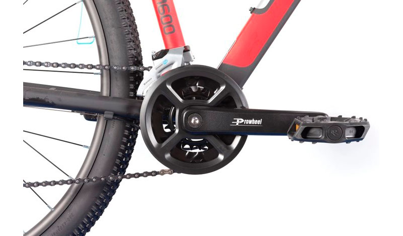 Фотографія Велосипед Trinx M600 Elite 27,5" розмір XLрама 21 2022 Чорно-червоний 4