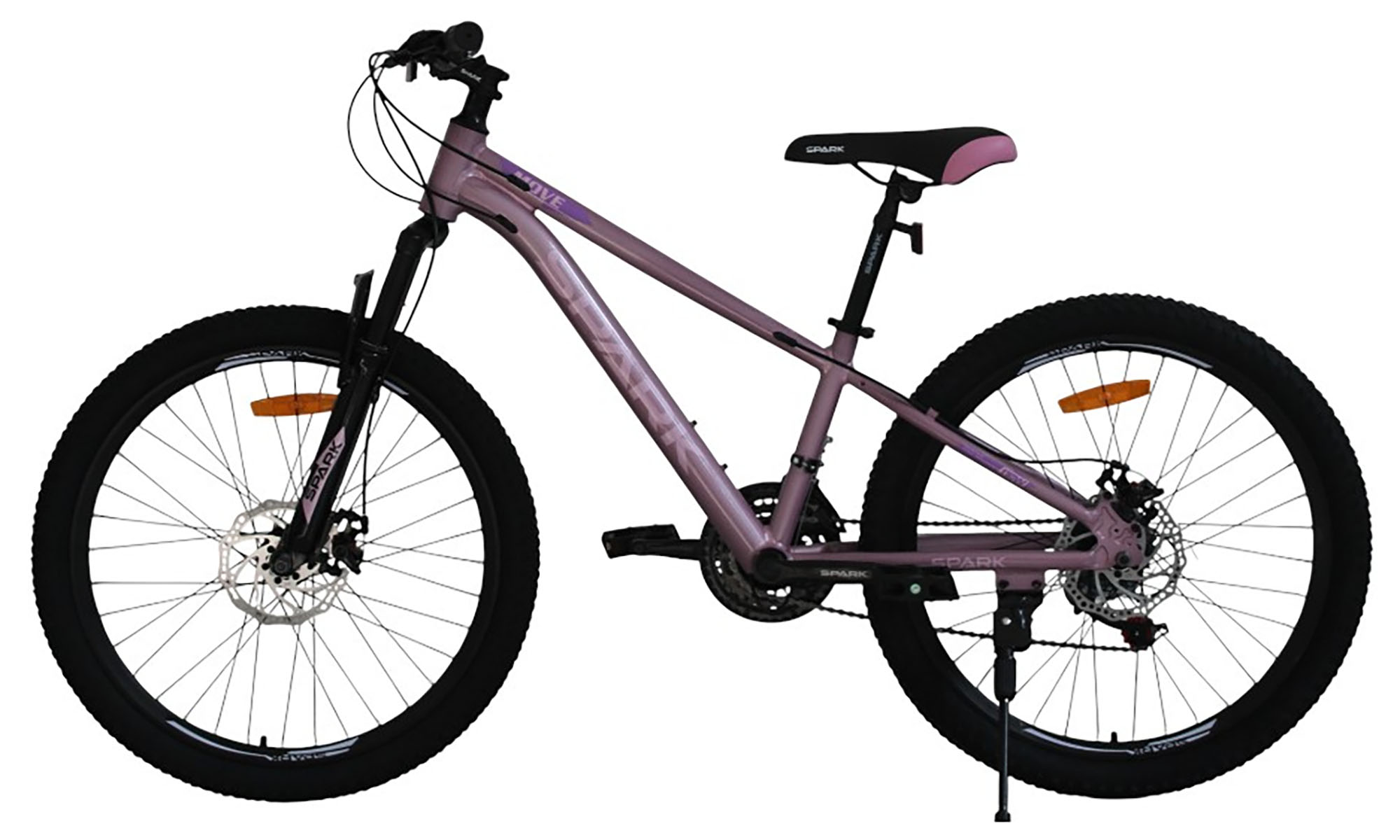 Велосипед SPARK MOVE 24", розмір XS, рама 12", рік 2026, рожевий 2 Велосипед SPARK MOVE 24", розмір XS, рама 12", рік 2026, рожевий 2