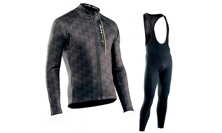 Велоформа Cycling Northwave Classic v2, утеплена, з флісом, розмір XL 2