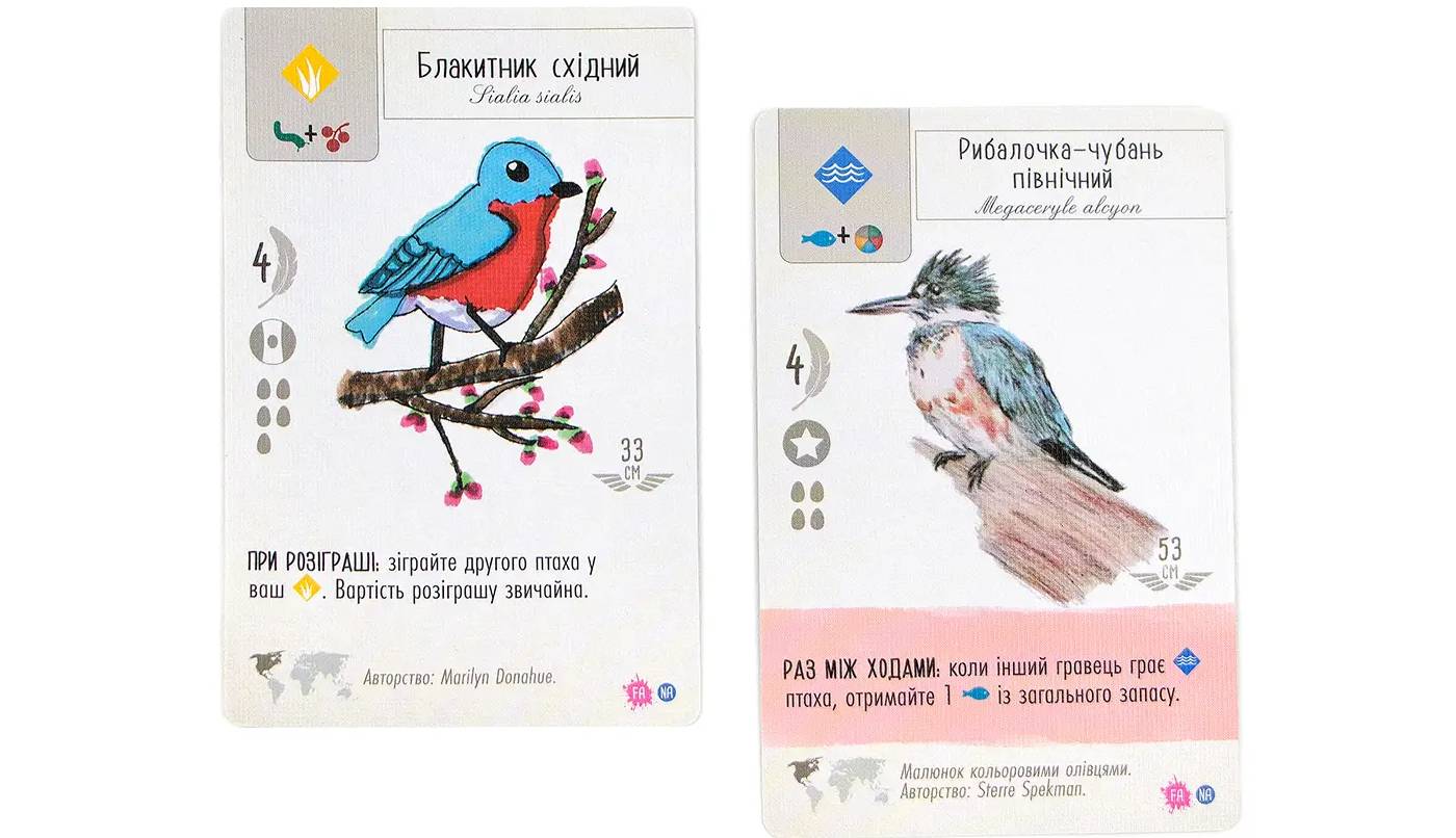 Настольная игра Крылья. Фан Арт Пак (Wingspan: Fan Art Pack) 5 Настольная игра Крылья. Фан Арт Пак (Wingspan: Fan Art Pack) 5