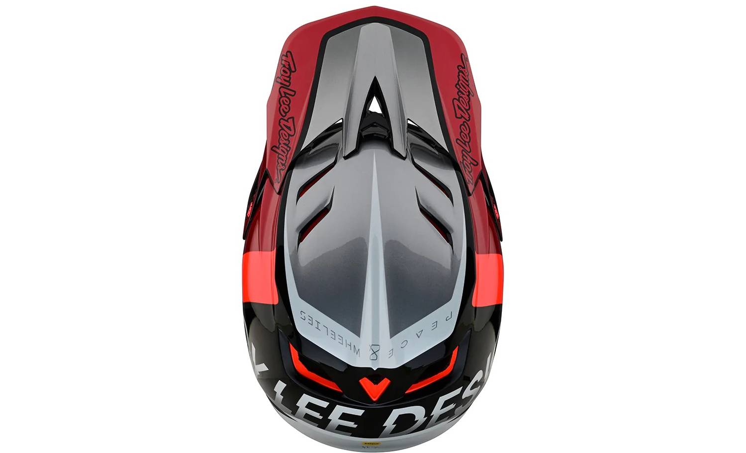 Вело шлем TLD D4 COMPOSITE размер XL (60-62 см) Qualifier Silver/Red 4