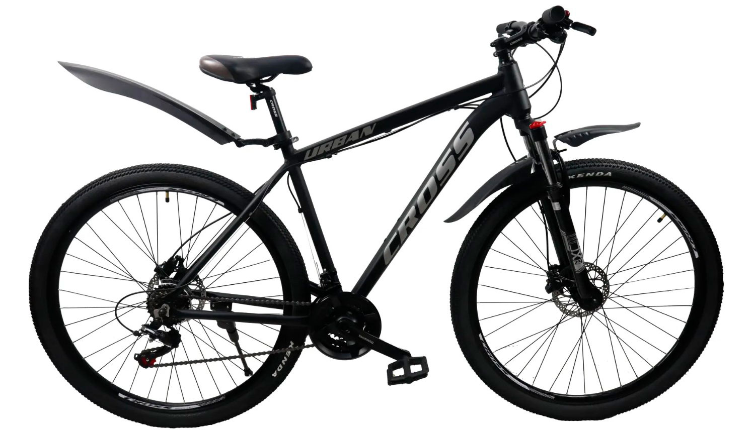 Фотографія Велосипед Cross Urban 29" розмір L рама 19 2022 Чорний