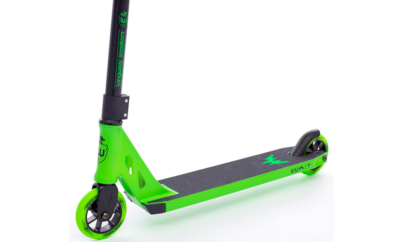 Трюковой самокат Longway Summit 2K19 Green 2 Трюковой самокат Longway Summit 2K19 Green 2