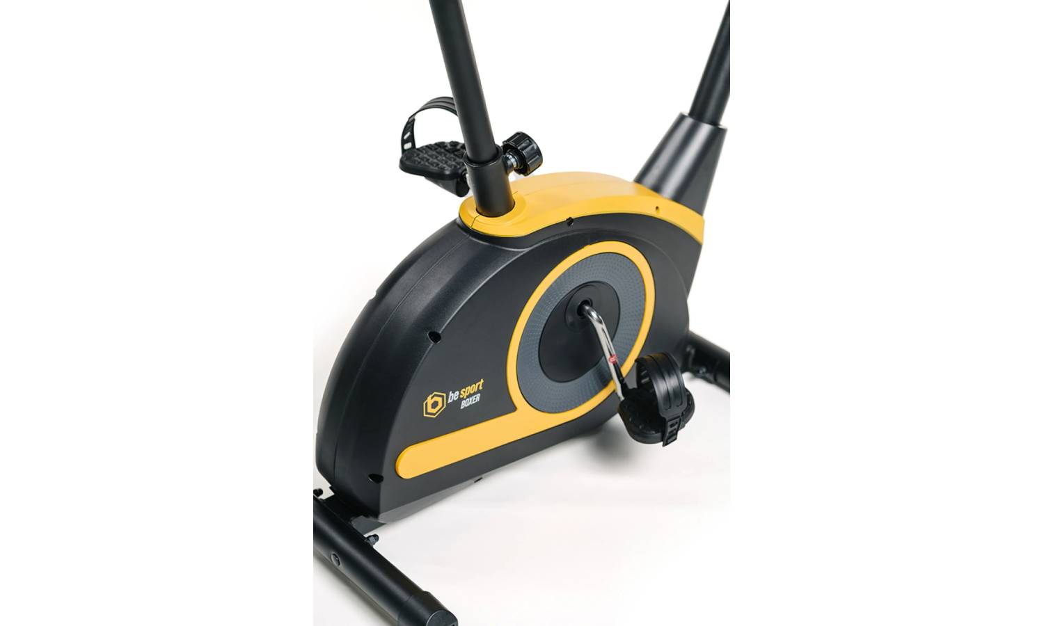 Велотренажер Besport BS-1040 BOXER магнітний чорно-жовтий 5