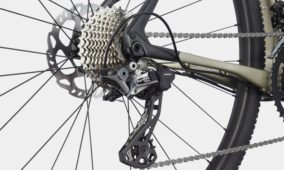 Велосипед Cannondale TOPSTONE Carbon 4 28" (2021) 2021 Серо-зеленый 6